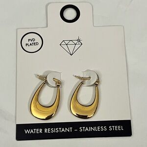 Lovisa Gold PVD Plated Hoop Earrings